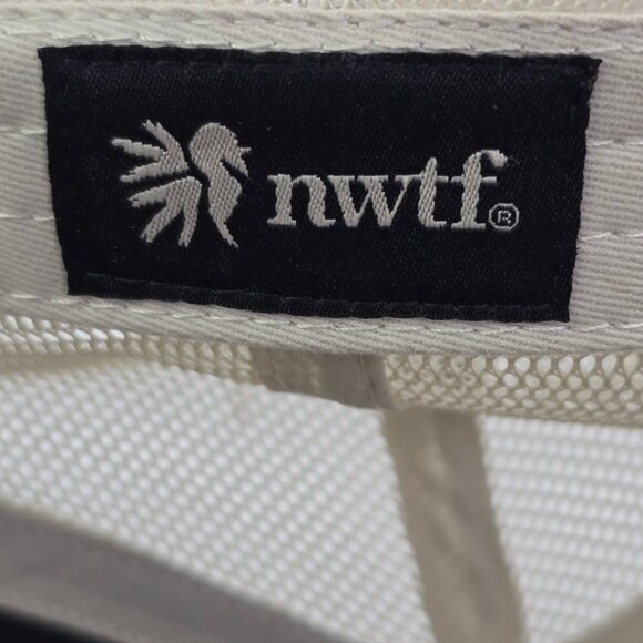 NWTF National Wild Turkey Federation SPONSOR Hat Khaki Beige Tan Snapback Cap - Picture 5 of 6